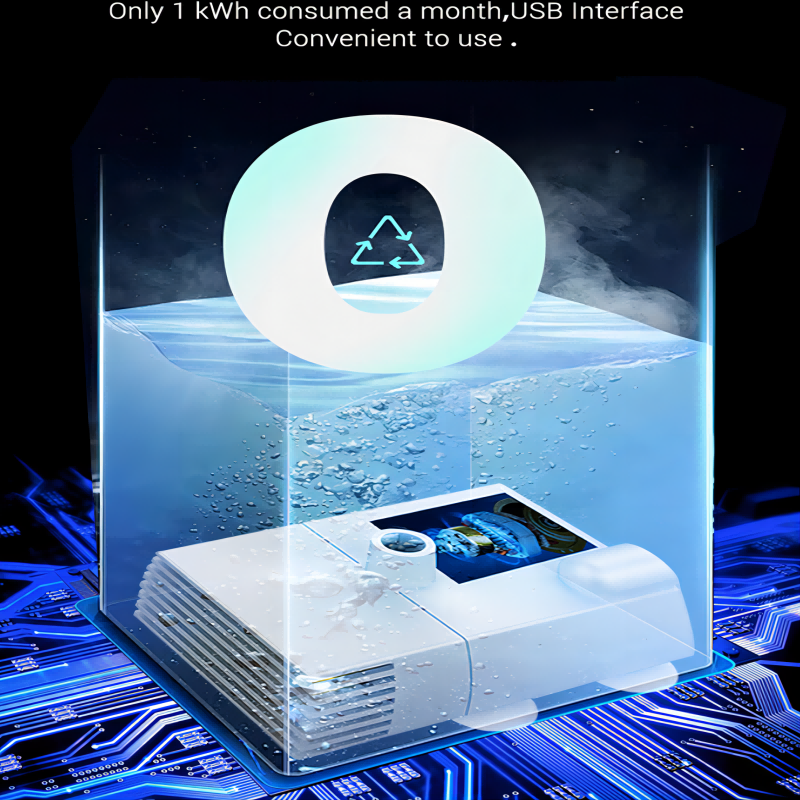 Transparent Smart Automatic Pet Water Dispenser for cats drinking