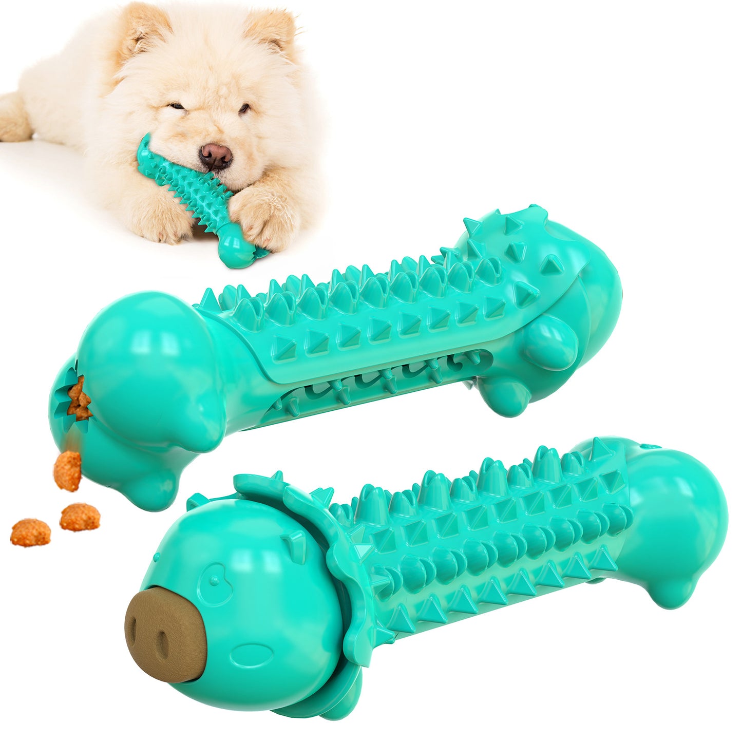 Molar Stick Dog Toothbrush helping clean dog teeth