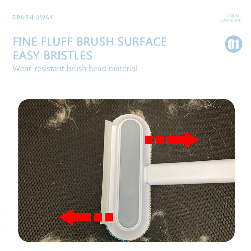 4 in 1 Pet Hair Removal Brush close up grooming tool design