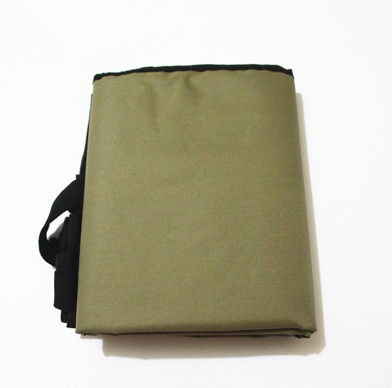 Waterproof Dog Car Seat Cover installed in car protecting back seat from pet fur and dirt