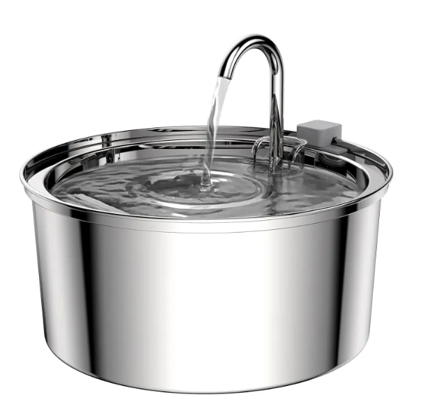 Pawvera Stores Stainless Steel Automatic Pet Water Dispenser fountain