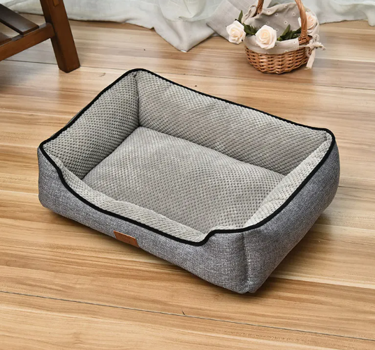 Washable Calming Dog Bed anti stress calming pet cushion