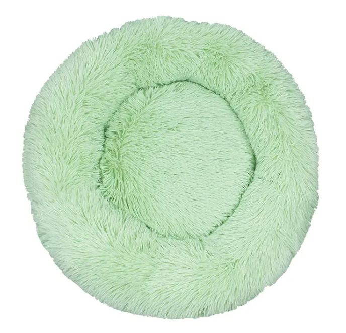 Calming Round Dog Bed for Anxiety Pawvera Stores cozy pet comfort bed