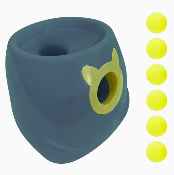 Dog Tennis Ball Launcher Set lightweight dog toy launcher