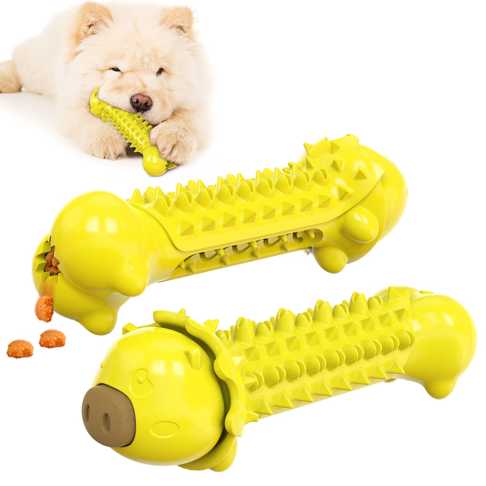 Molar Stick Dog Toothbrush reducing plaque buildup