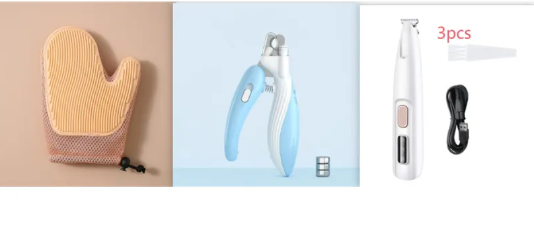 LED Dog Nail Trimmer easy home use grooming tool