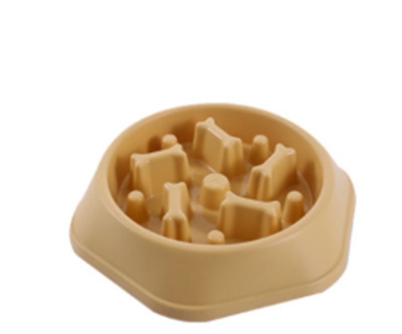 Slow Feeder Dog Bowl for Choke Prevention helping digestion