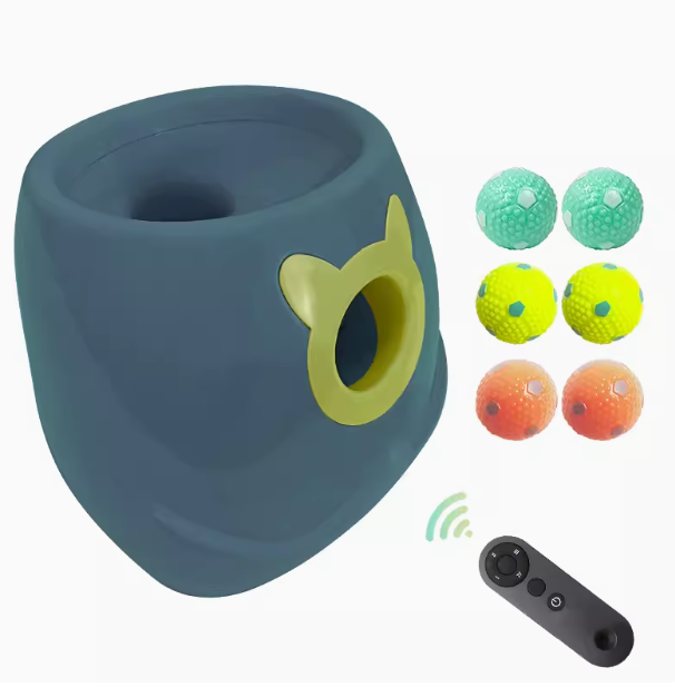 Dog Tennis Ball Launcher Set interactive fetch toy for dogs